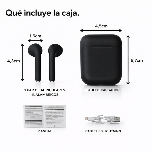 Auriculares Inalámbricos Bluetooth InPods 12